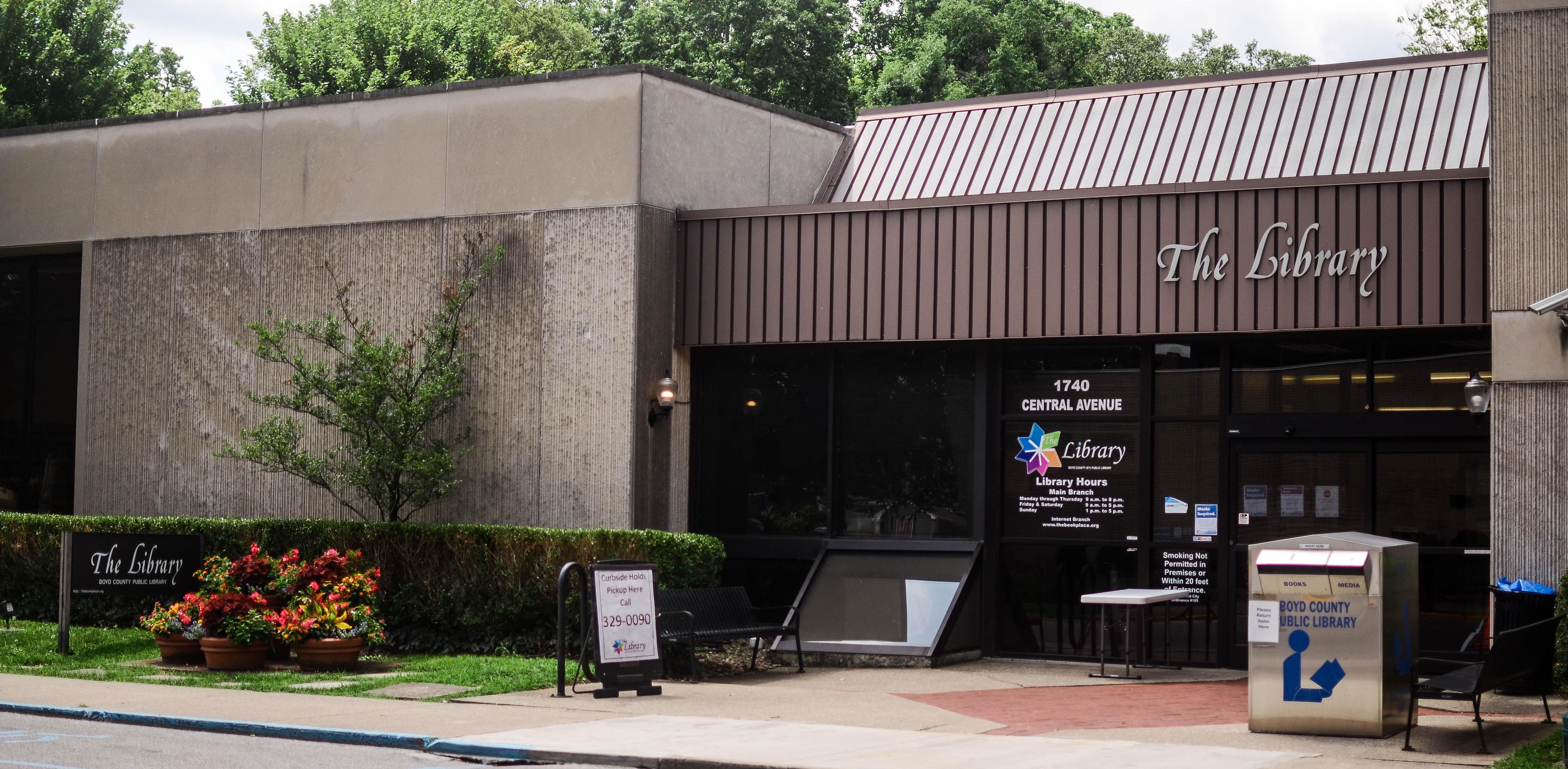 Entrance view of Main Branch