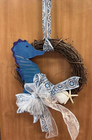 Seahorse Wreath 